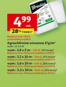 Agrowłóknina wiosenna 17g/m²