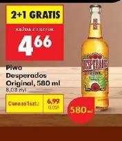 Piwo Desperados Original, 580 ml