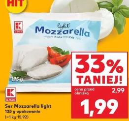 Mozzarella light Classic