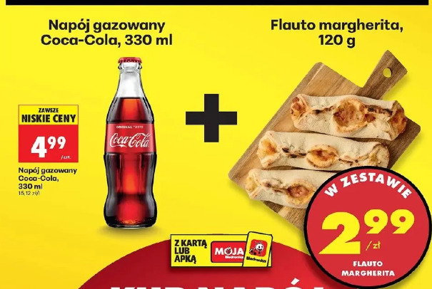 Coca-Cola + Flauto margherita
