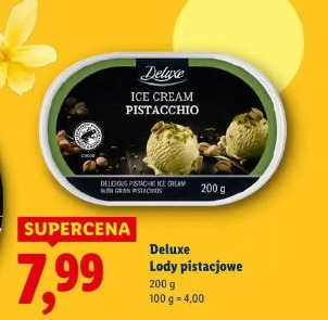 Deluxe Lody pistacjowe