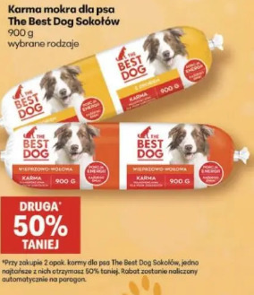 Karma mokra dla psa The Best Dog Sokołów