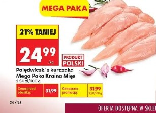 Polędwiczki z kurczaka Mega Paka Kraina Mięs