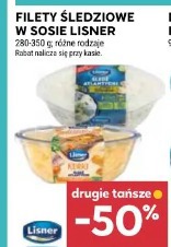 Filety śledziowe w sosie Lisner