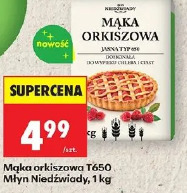 Mąka orkiszowa T650 Młyn Niedźwiady