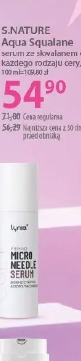 S.Nature Aqua Squalane serum ze skwalanem do każdego rodzaju cery