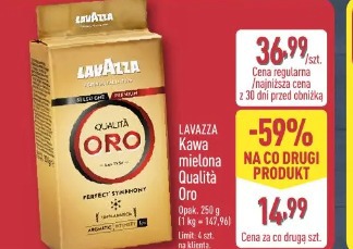 Lavazza Kawa mielona Qualità Oro