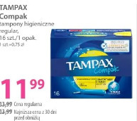 Tampax Compak tampony higieniczne regular