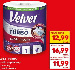 Velvet Turbo Ręcznik papierowy 3-warstwowy