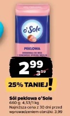 Sól peklowa o'Sole