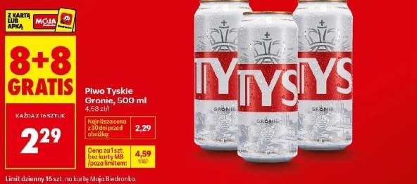 Piwo Tyskie Gronie