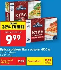 Ryba z piekarnika z sosem Family Fish