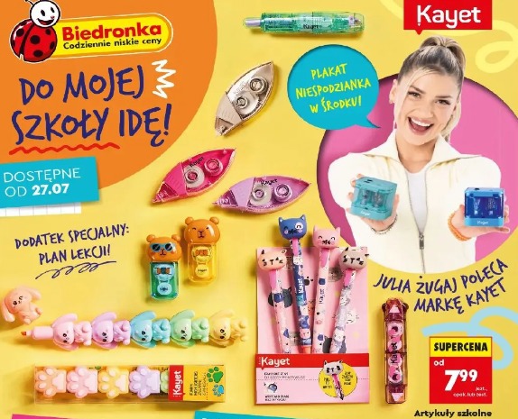 Kayet artykuły szkolne