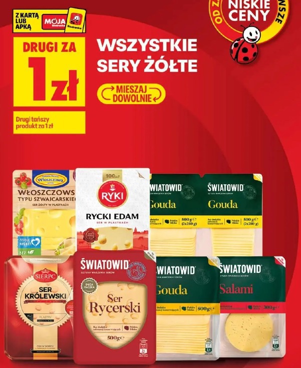 Wszystkie sery żółte