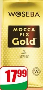 Kawa mielona Mocca Fix Gold Woseba