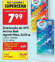 Zawieszka do WC Active Ball Agent Max