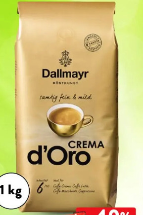Dallmayr Crema d'Oro kawa ziarnista