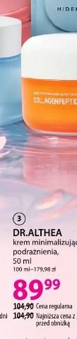 DR.ALTHEA krem minimalizujący podrażnienia