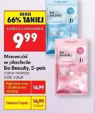 Maseczki w płachcie Be Beauty 5-pak