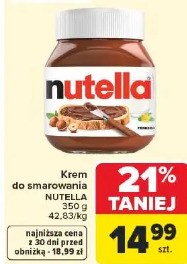 Krem do smarowania Nutella