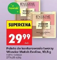 Paleta do konturowania twarzy Wonder Match Eveline