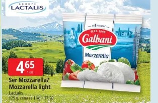 Ser Mozzarella/Mozzarella light