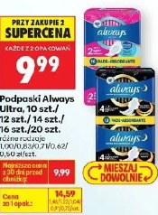 Podpaski Always Ultra