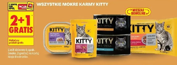 Wszystkie mokre karmy Kitty
