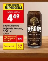 Dębowe Dojrzałe Mocne piwo