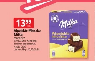 Alpejskie Mleczko Milka