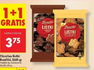 Ciastka listki Bonitki
