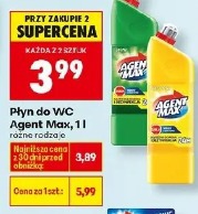 Płyn do WC Agent Max