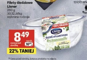 Filety śledziowe Lisner