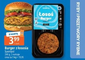 Burger z łososia Suempol