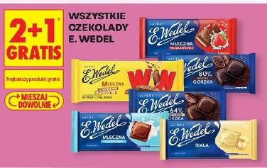 Wszystkie czekolady E. Wedel