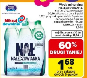 Woda mineralna NAŁĘCZOWIANKA