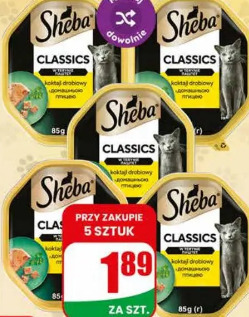 Mokra karma dla kota Sheba