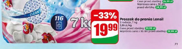 Proszek do prania Lensil