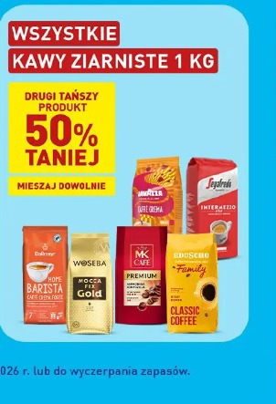 Wszystkie kawy ziarniste 1kg