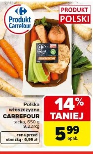 Polska włoszczyzna CARREFOUR tacka