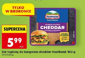 Ser topiony do burgerów cheddar Hochland