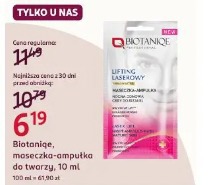 Biotaniqe, maseczka-ampułka do twarzy