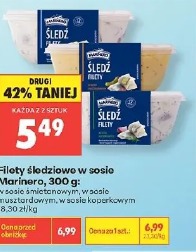 Filety śledziowe w sosie Marinero