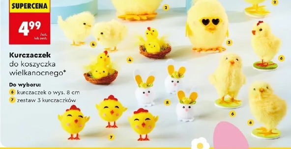 Kurczaczek do koszyczka wielkanocnego