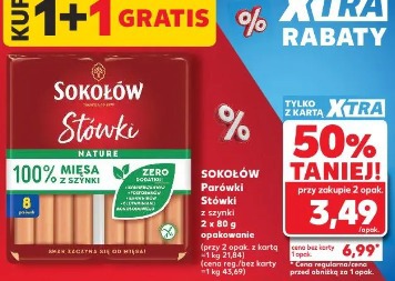 Sokołów Parówki Słówki z szynki