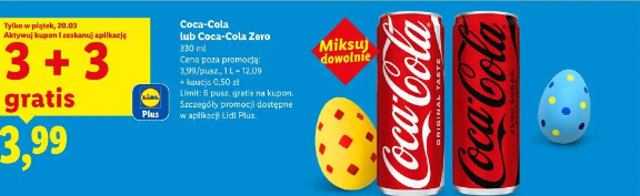 Coca-Cola lub Coca-Cola Zero