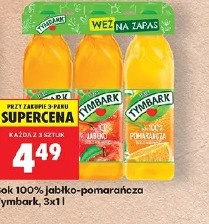 Sok 100% jabłko-pomarańcza Tymbark