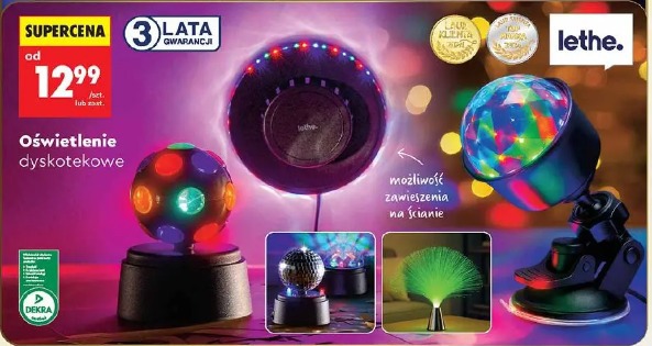 Oświetlenie dyskotekowe lethe