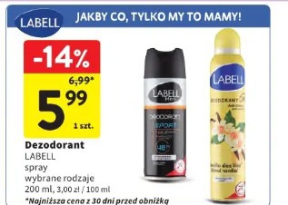 Dezodorant Labell