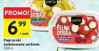 Papryczki nadziewane serkiem PERLA